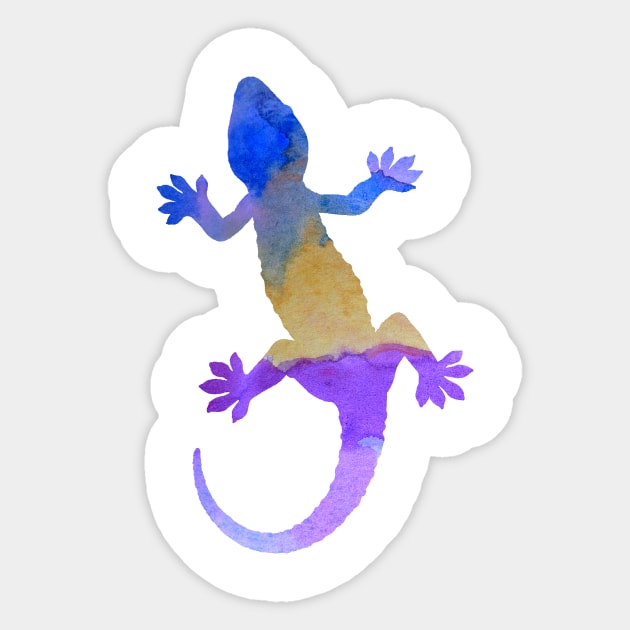 Gecko Sticker by BittenByErmines